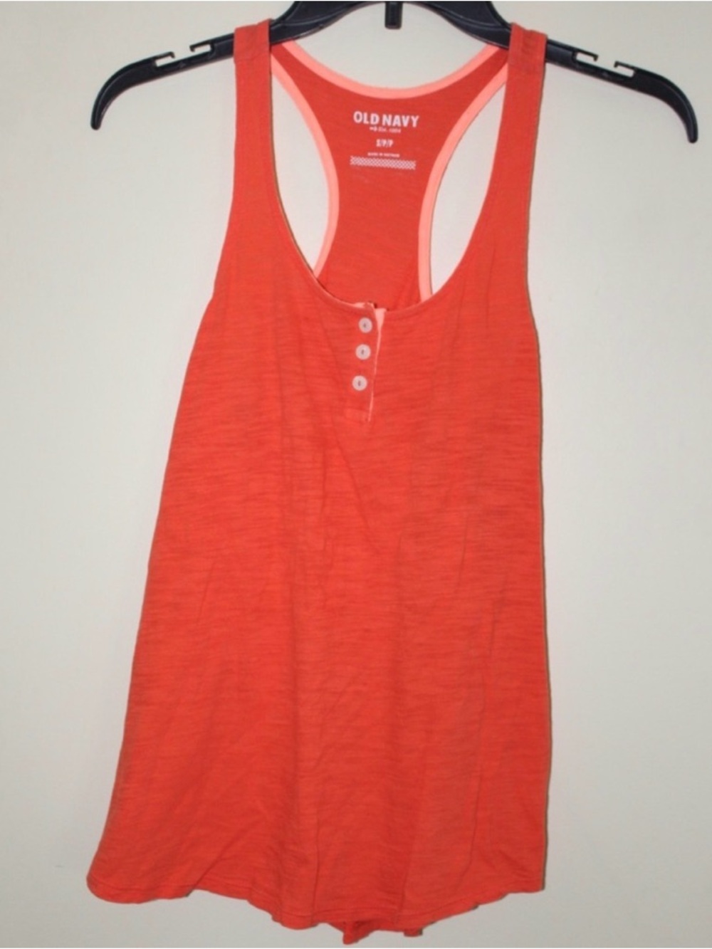Old Navy Orange racerback tank top